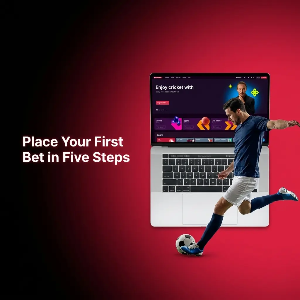 Step-by-step guide to placing your first bet on Batery in five simple steps including deposit and bet slip tips