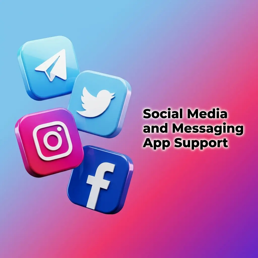 Batery casino social media and messaging app support channels including Telegram WhatsApp Instagram Facebook and Twitter