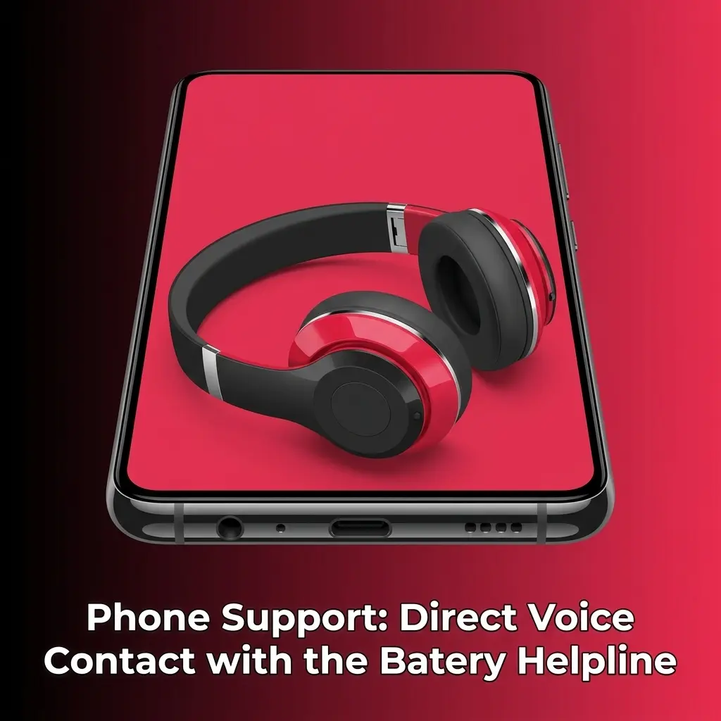 Batery casino phone support helpline for Indian players showing direct voice contact options and call tips
