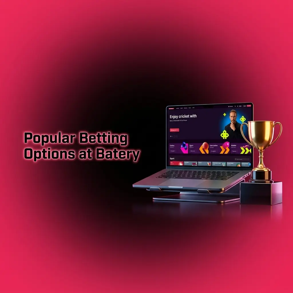 Batery sportsbook betting options including live, pre-match, and multi live wagering across cricket, football, and more